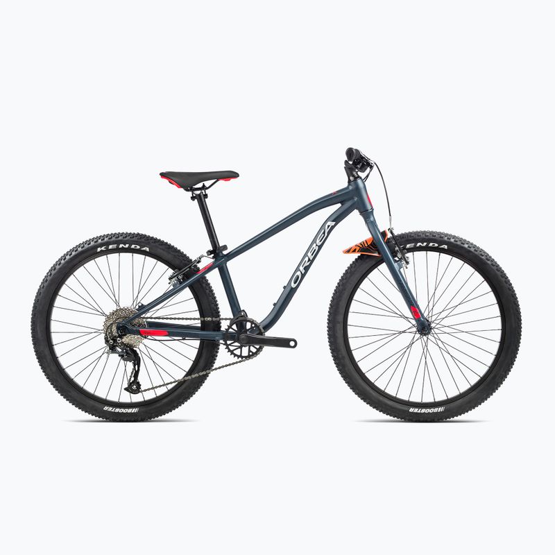 Kinderfahrrad Orbea MX 24 Team 2023 indigo blau hellrot