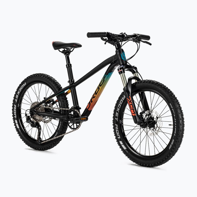 Orbea Kinderfahrrad Laufey 20 H20 2023 schwarz Regenbogen 2