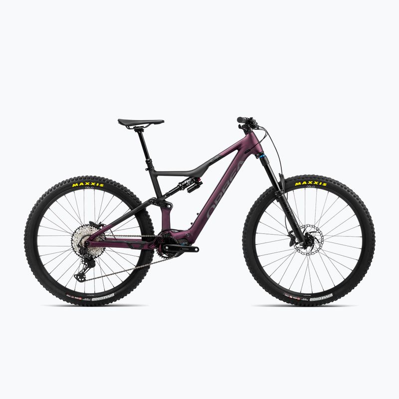 Orbea Rise Hydro 42V 540Wh 2023 metallic mulberry/schwarz Elektrofahrrad