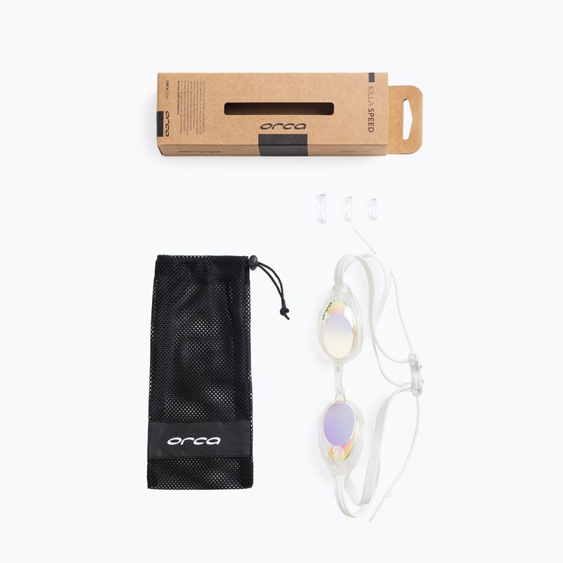 Schwimmbrille Orca Killa Speed mirror white 5