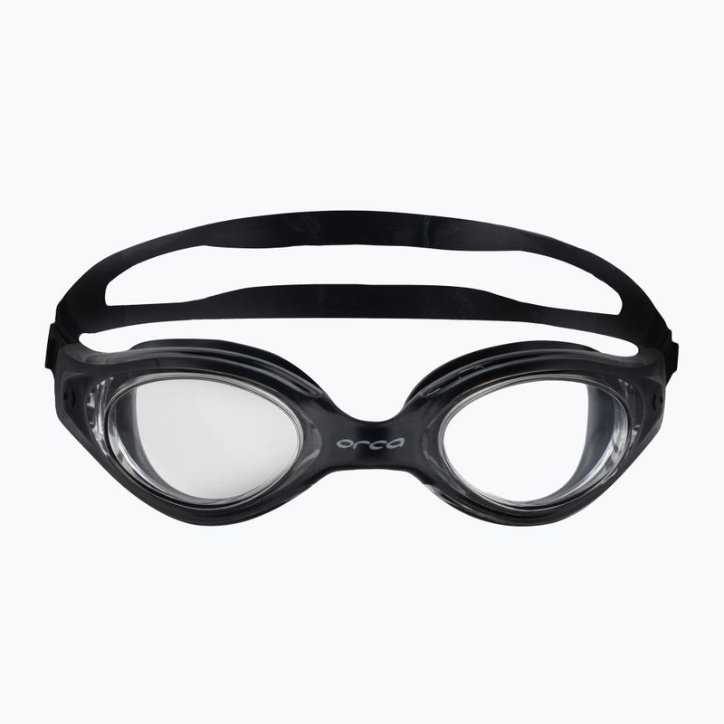 Orca Killa Vision klare schwarze Schwimmbrille 2
