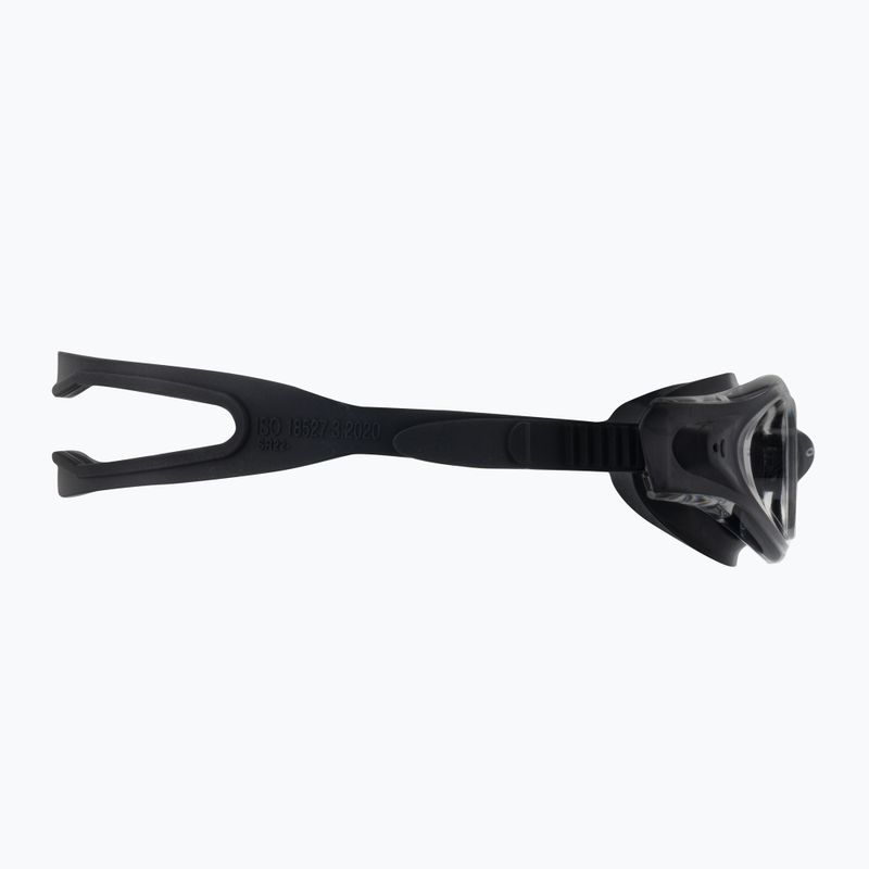 Orca Killa Vision klare schwarze Schwimmbrille