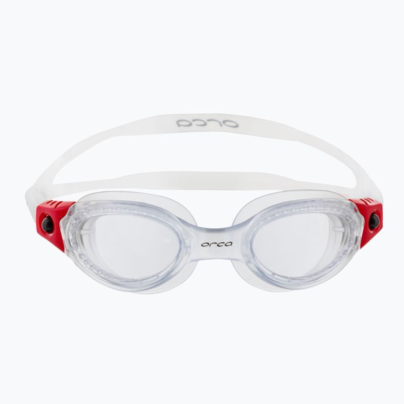 Orca Killa Junior klare weiße Kinderschwimmbrille 2