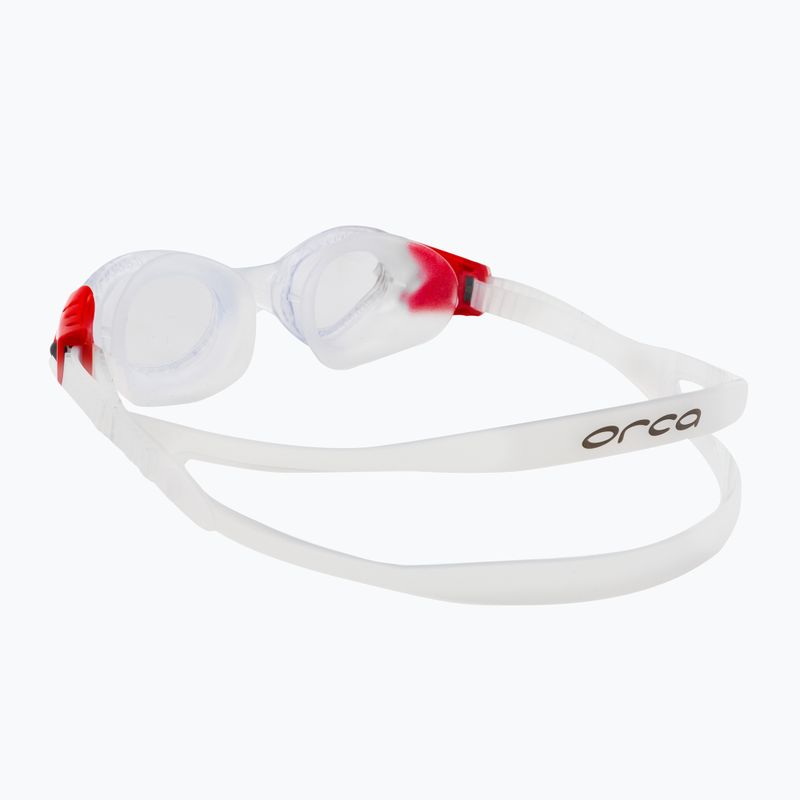Orca Killa Junior klare weiße Kinderschwimmbrille