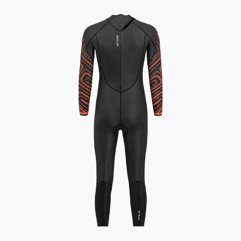 Herren Orca Vitalis Openwater Brustschlag Schwimmen Schaum schwarz 2
