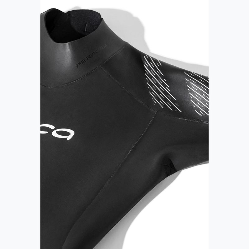 Orca Openwater Zeal Perform schwarzer Triathlon Neoprenanzug für Herren 6