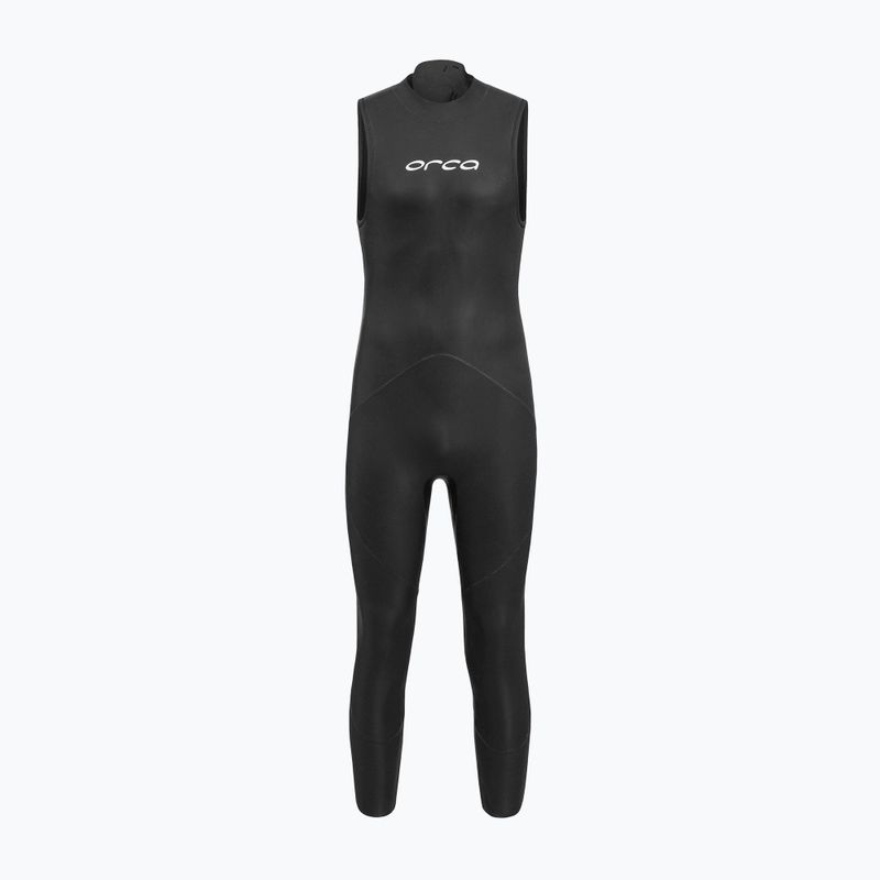 Herren Orca Vitalis Light Openwater Ärmelloser Triathlon Neoprenanzug schwarz