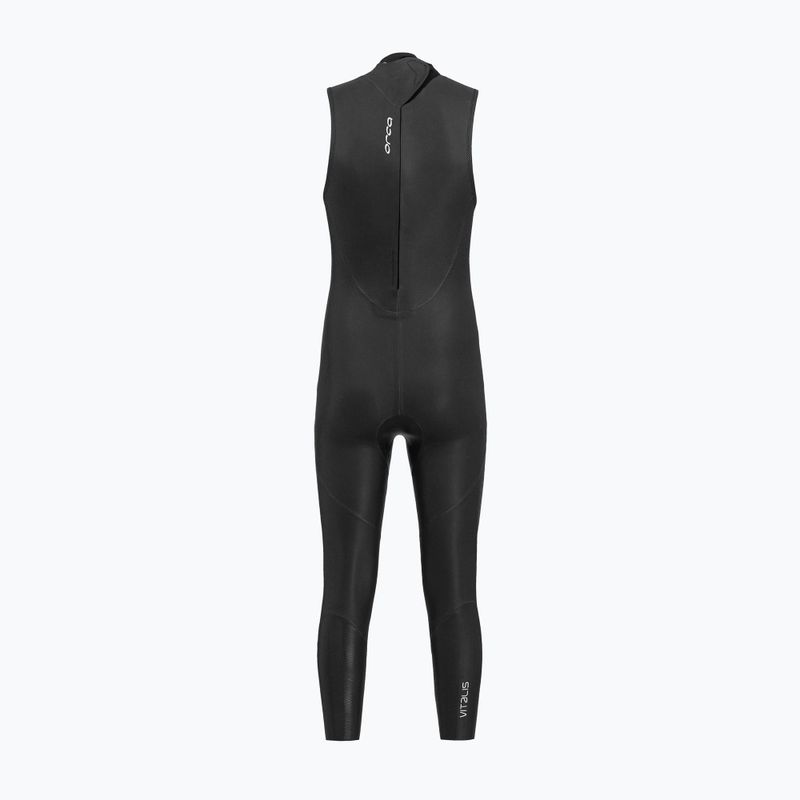 Herren Orca Vitalis Light Openwater Ärmelloser Triathlon Neoprenanzug schwarz 2