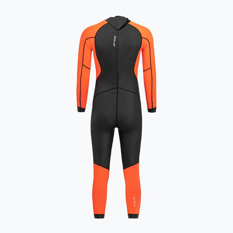 Damen Triathlon Neoprenanzug Orca Vitalis Openwater Hi Vis schwarz 2