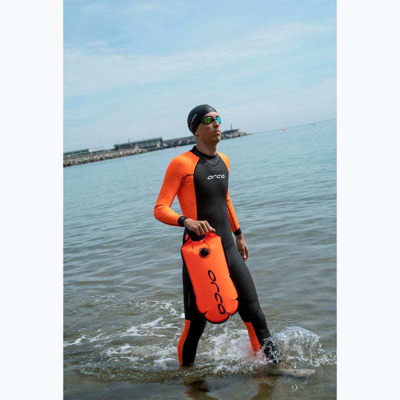 Damen Triathlon Neoprenanzug Orca Vitalis Openwater Hi Vis schwarz 8
