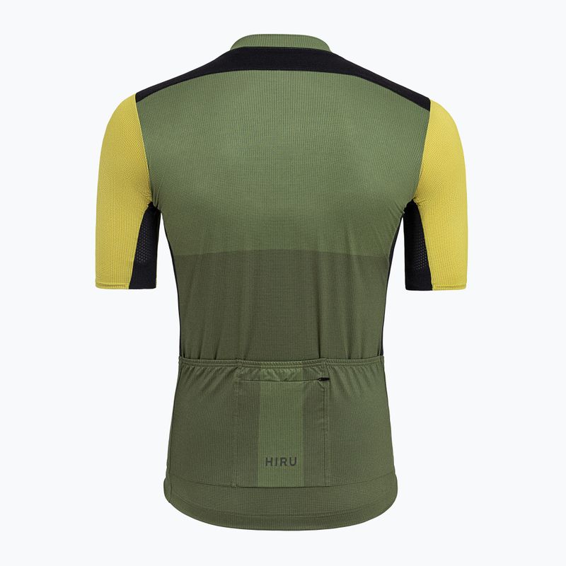 Fahrradtrikot Herren HIRU Advanced Cargo green 3