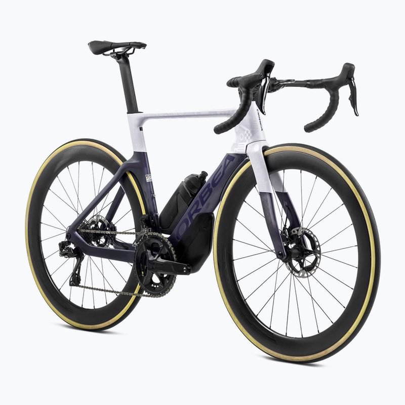 Orbea Orca Aero M30i LTD 2024 tanzanit/fliederfarbenes Rennrad 2