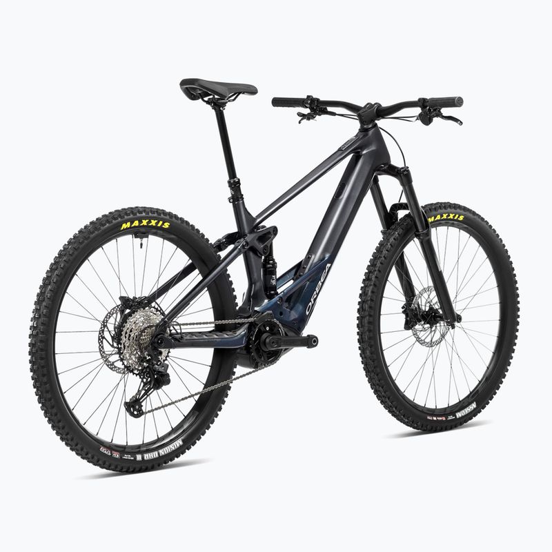 Orbea Wild H30 625Wh 2024 basaltgrau/dunkelgrünes Elektrofahrrad 3