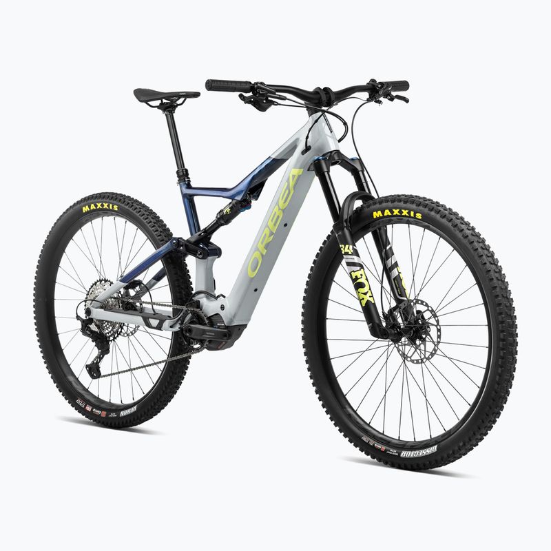 Orbea Rise H20 540Wh 2024 Elektrofahrrad Eisberg grau/Mondstaub blau 2