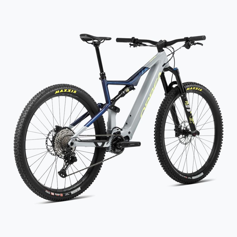 Orbea Rise H20 540Wh 2024 Elektrofahrrad Eisberg grau/Mondstaub blau 3