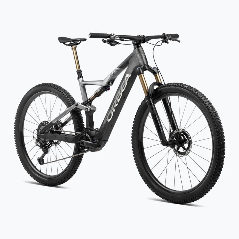 Orbea Rise M20 360Wh 2024 carbon raw/shark grey Elektrofahrrad 2