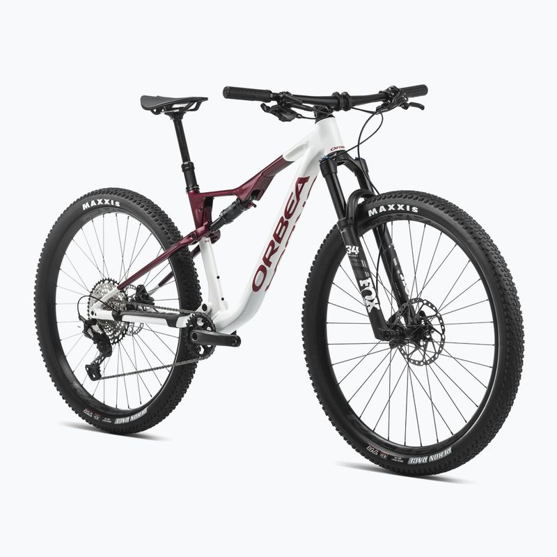 Orbea Oiz H10 2024 weiß chic/shadow coral Mountainbike 2