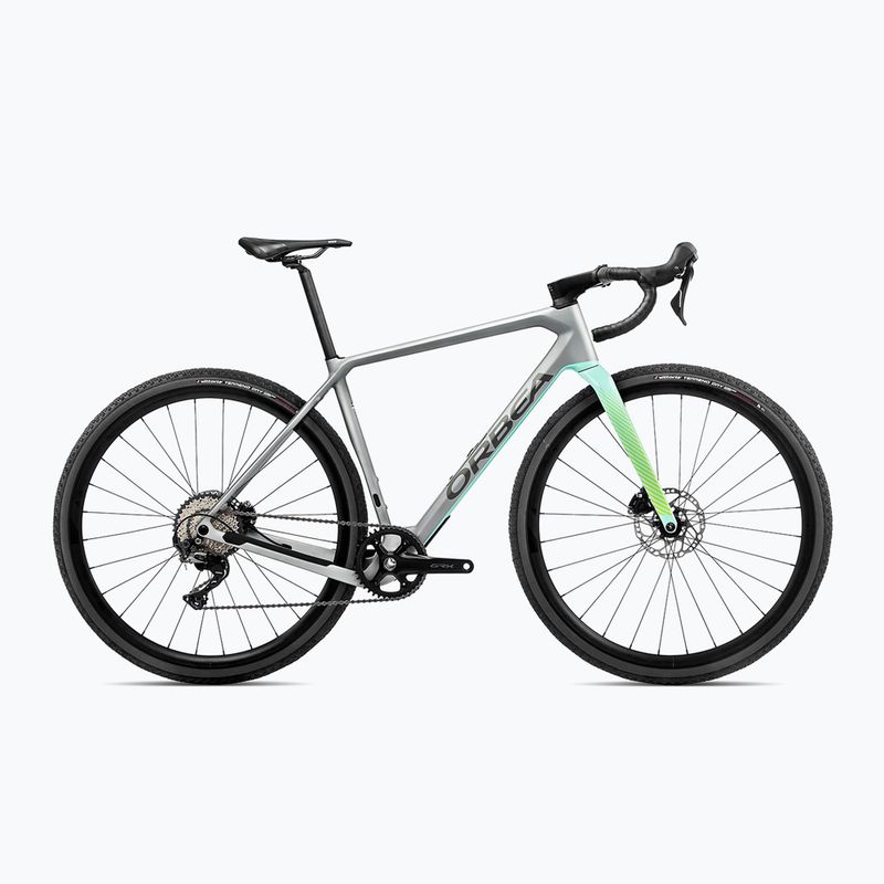 Orbea Terra M30 Team 1X 2023 silber/grün Schotterrad