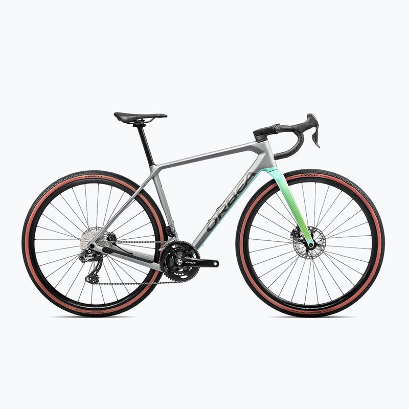 Orbea Terra M20i Team 2023 silber/grünes Gravelbike