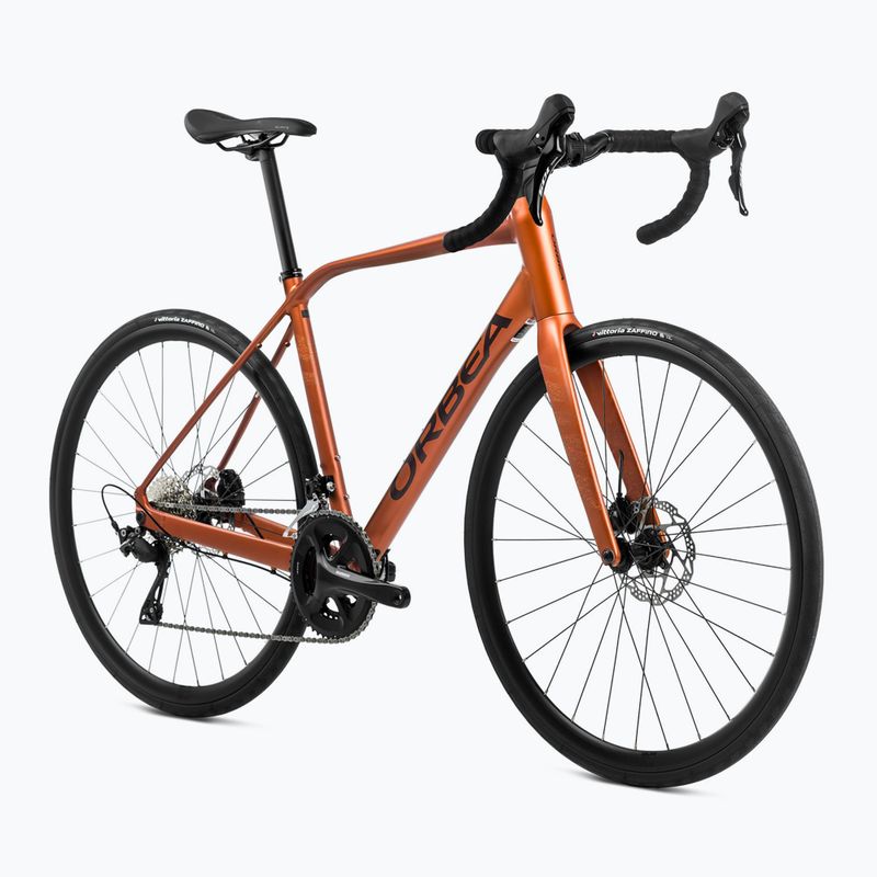 Orbea Avant H30 2024 orange candy/cosmic bronze Rennrad 2