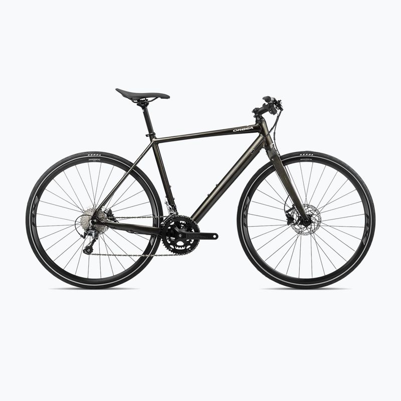 Urbanes Fahrrad Orbea Vector 10 2024 metallic infinity green