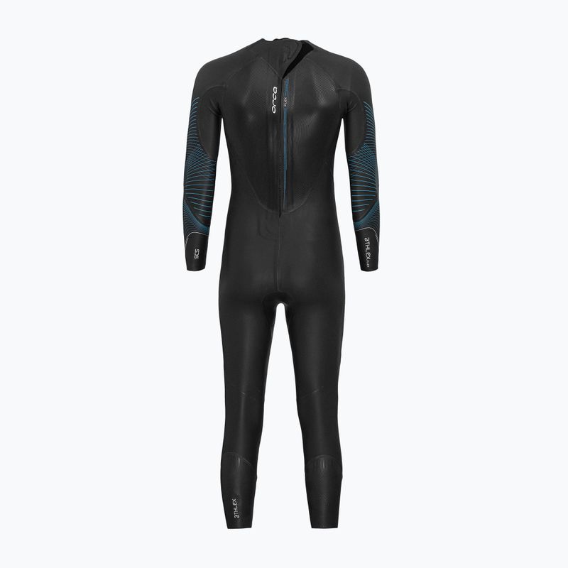 Herren Orca Athlex Flex V2 Triathlon Neoprenanzug schwarz 2