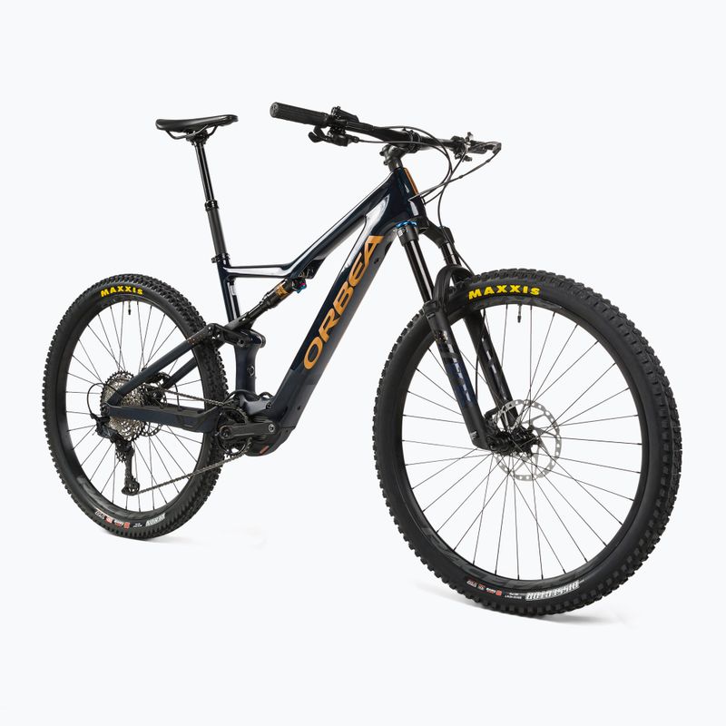 Orbea Rise M20 blau-goldenes Elektrofahrrad M36020YX 2