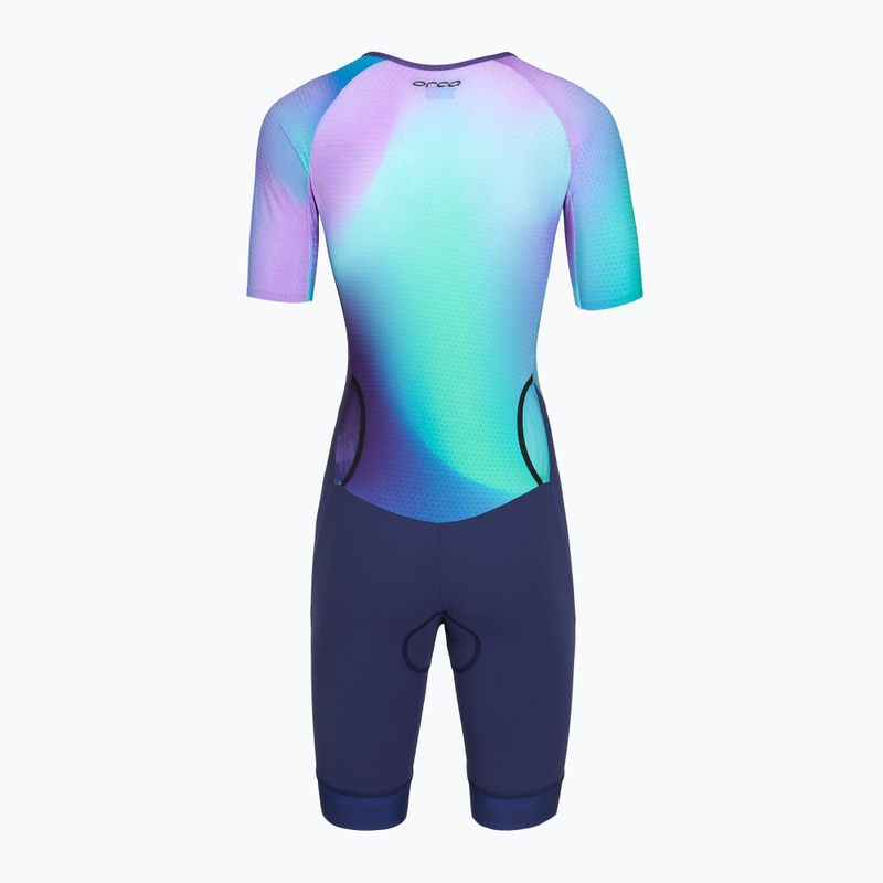 Triathlon-Anzug Damen Orca Athlex Aero Race Suit blue print 2
