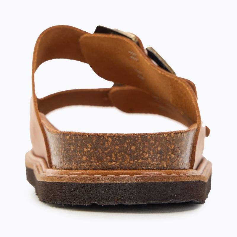 Badeschuhe Damen Genuins Galia Leather Dress camel 6