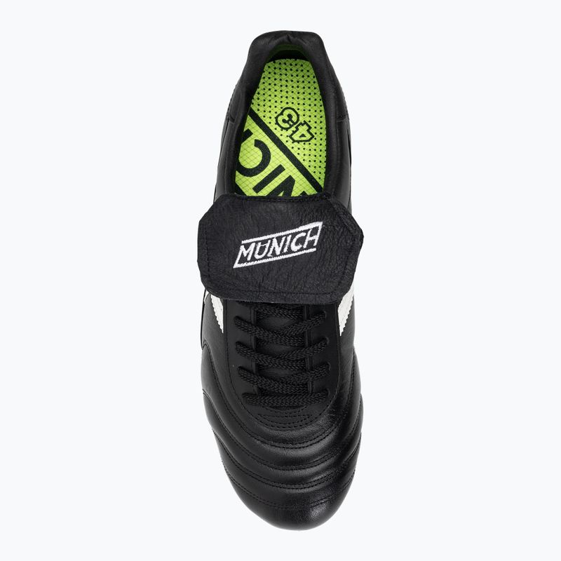 MUNICH Turf Mundial U25 Fußballschuhe schwarz 6