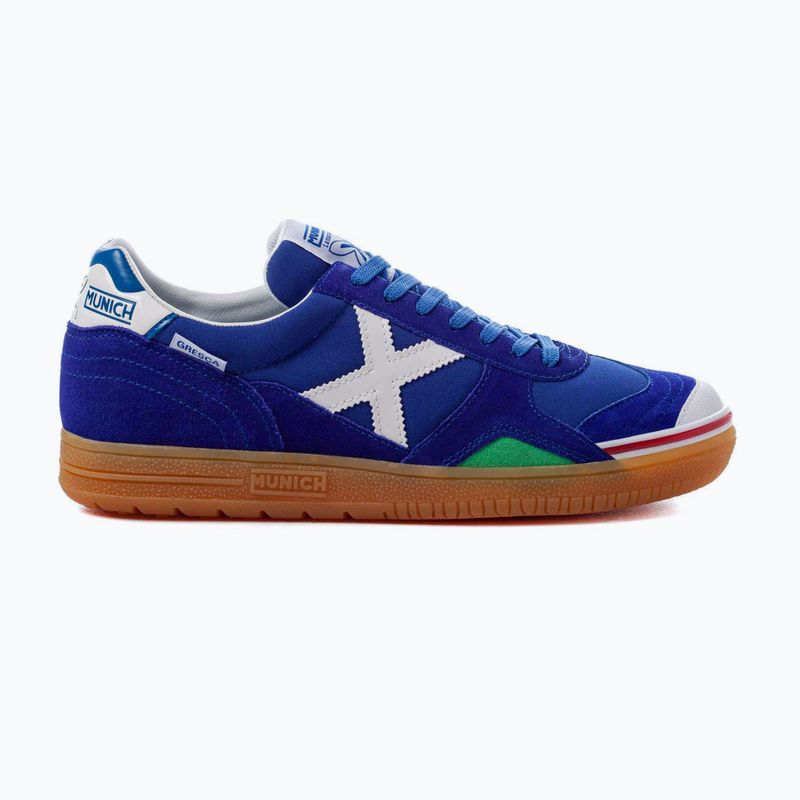MUNICH Gresca marineblaue Fußballschuhe 7