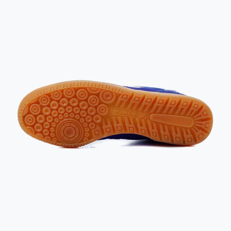 MUNICH Gresca marineblaue Fußballschuhe 10