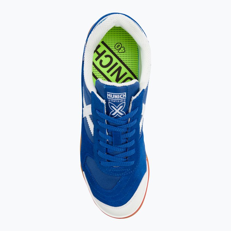 MUNICH Gresca marineblaue Fußballschuhe 6