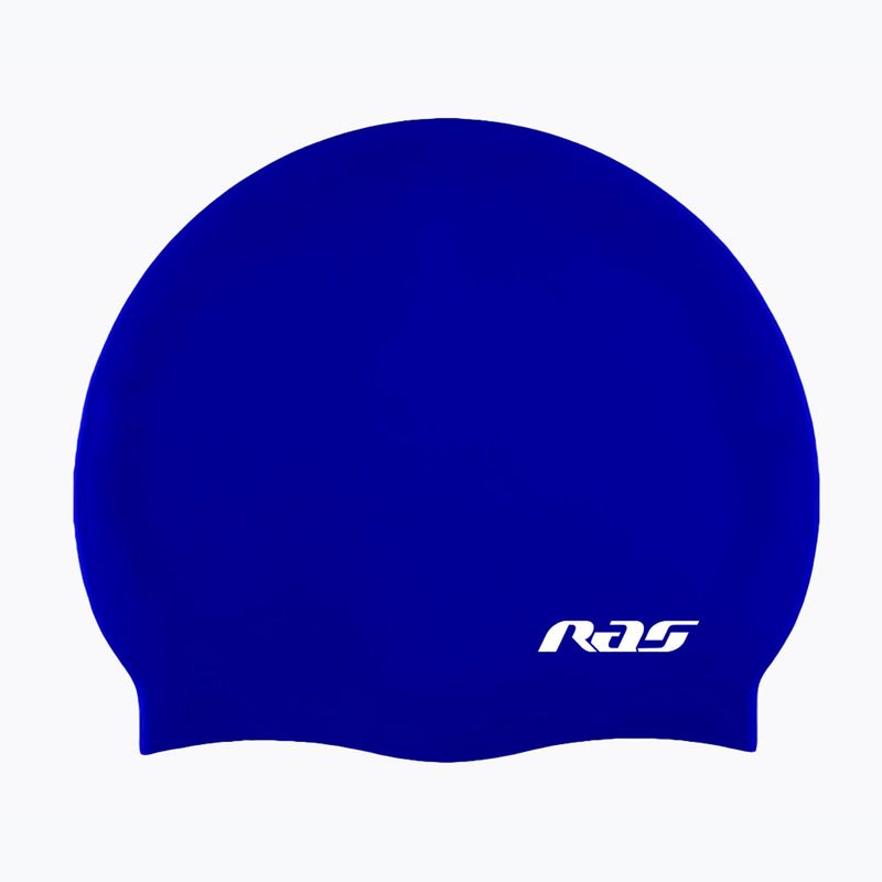 Kinder-Schwimmkappe RAS Silicone royal blue