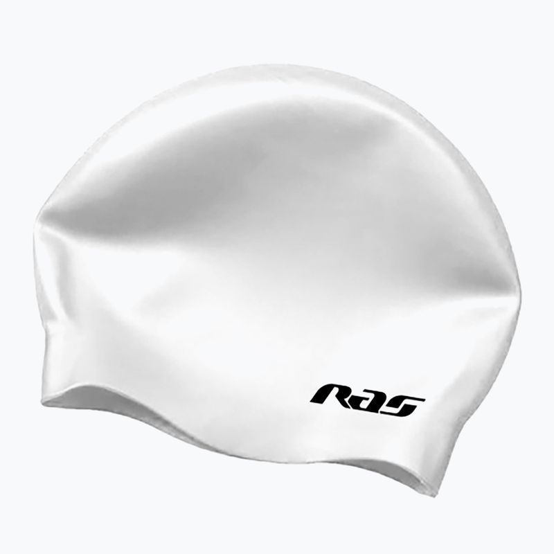 RAS Silicone Volume Badekappe weiß