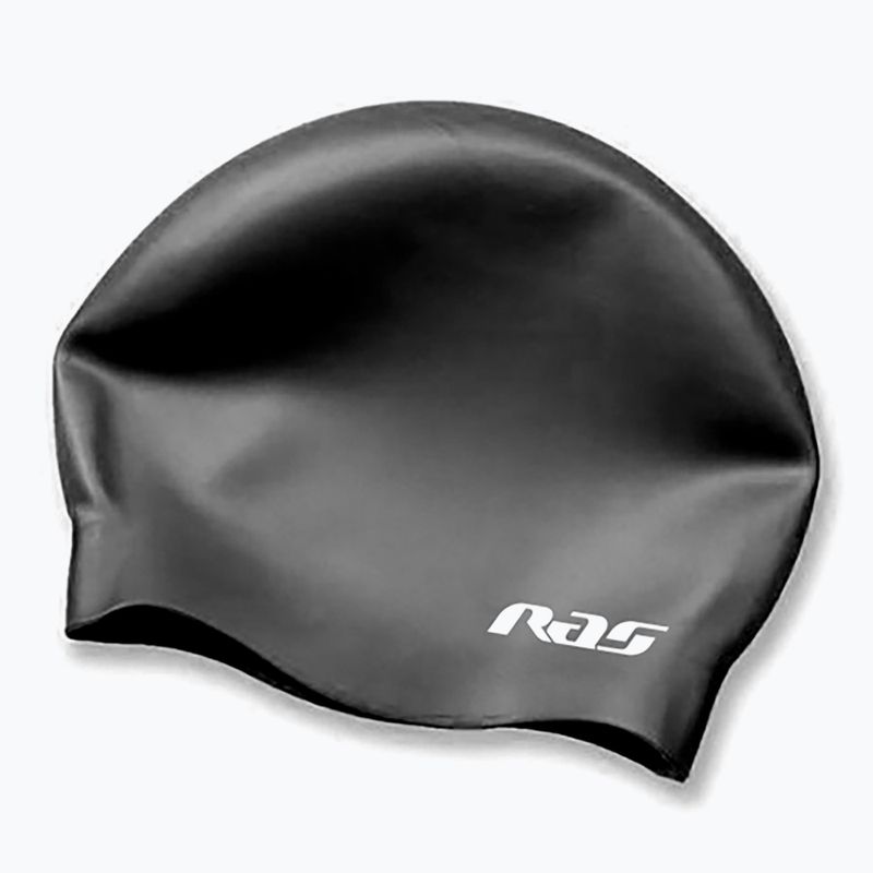 RAS Silicone Volume Badekappe schwarz