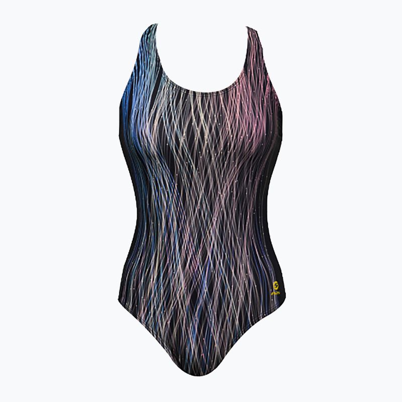 Einteiliger Damen-Badeanzug RAS Fibre Line Race Back multicolour