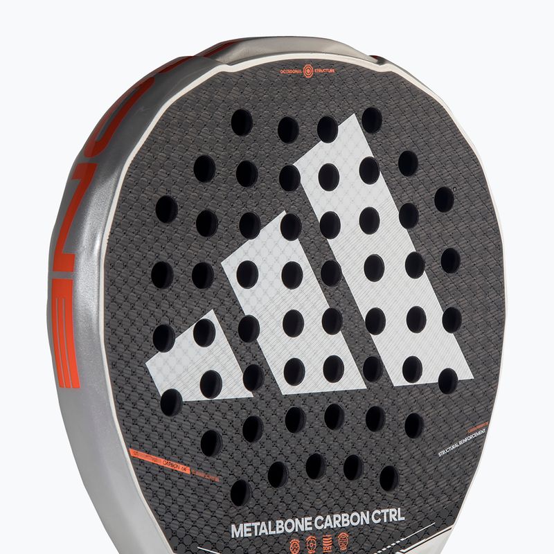 Padel-Schläger adidas Metalbone Carbon CTRL 2026 white/black 6