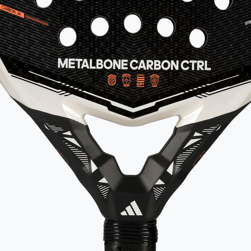 Padel-Schläger adidas Metalbone Carbon CTRL 2026 white/black 8