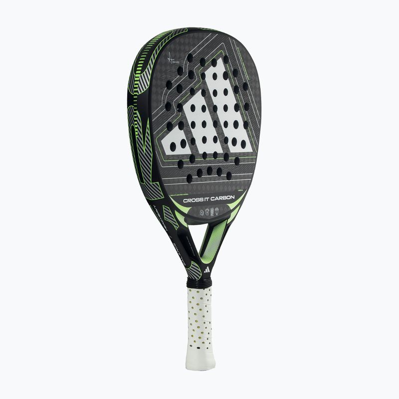 Padel-Schläger adidas Cross IT Carbon 2026 black/lime 2