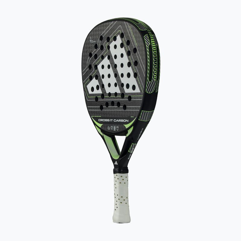 Padel-Schläger adidas Cross IT Carbon 2026 black/lime 3