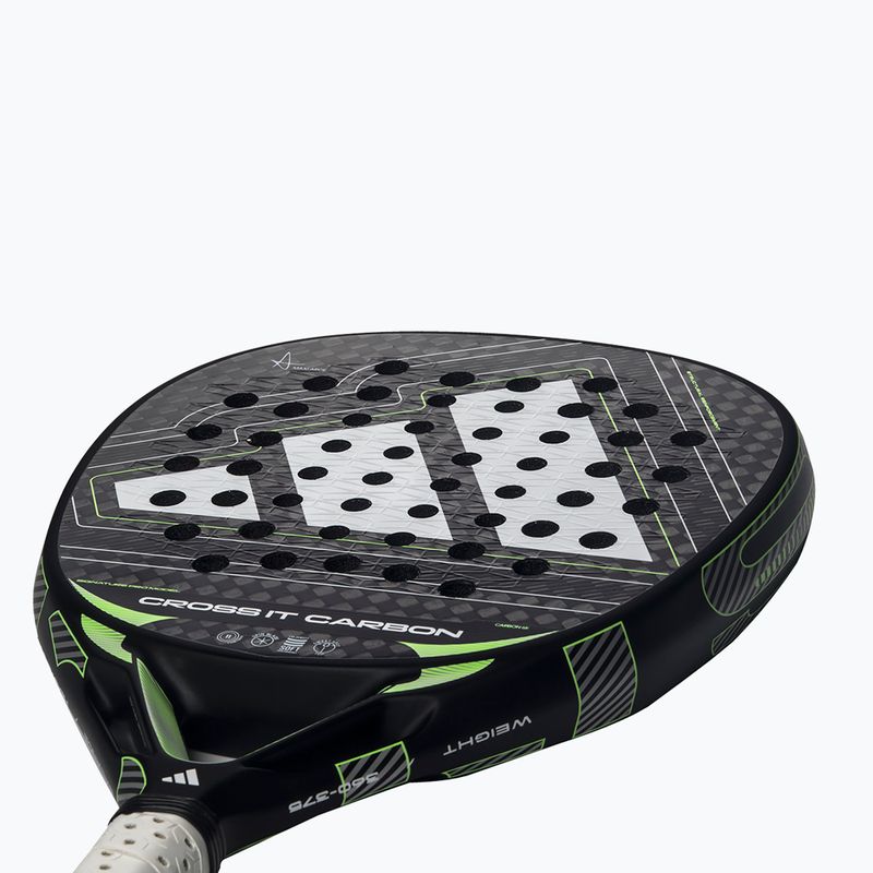 Padel-Schläger adidas Cross IT Carbon 2026 black/lime 6