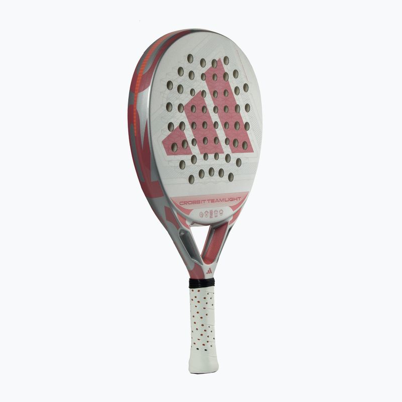 Padel-Schläger adidas Cross IT Team Light 2026 white/pink 2