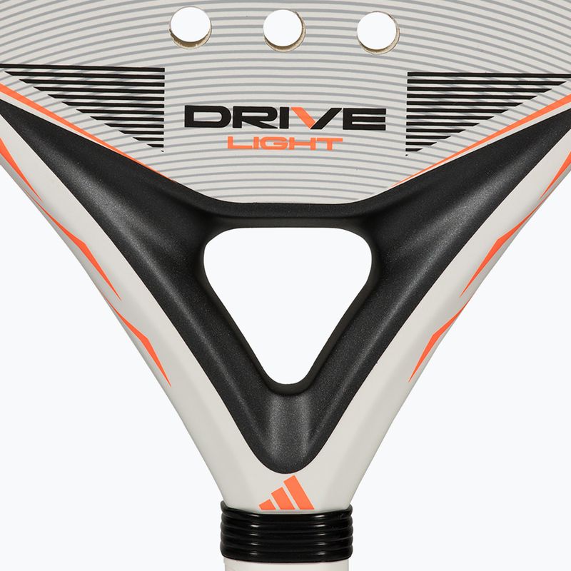 Padelschläger adidas Drive Light 2026 white/orange 5