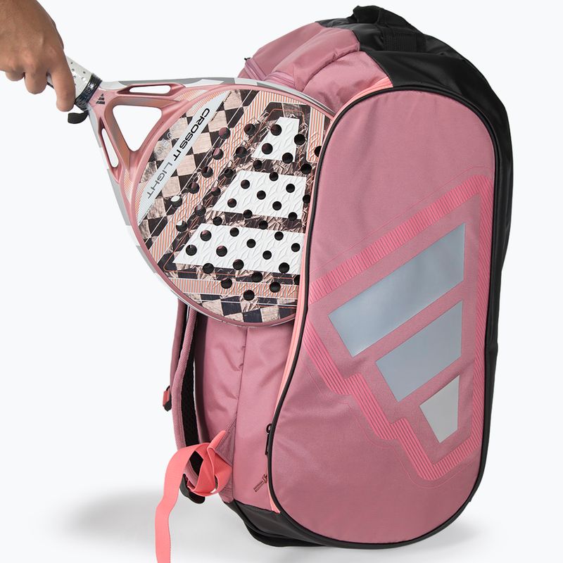Padel-Tasche adidas Pro Tour Racket Bag 2026 70 l pink/black 6