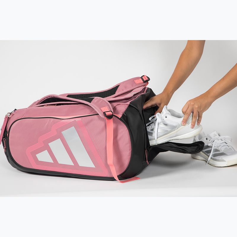 Padel-Tasche adidas Pro Tour Racket Bag 2026 70 l pink/black 7