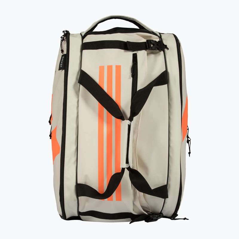 Tasche für Padel adidas Multigame Racket Bag 2026 off white/orange 3