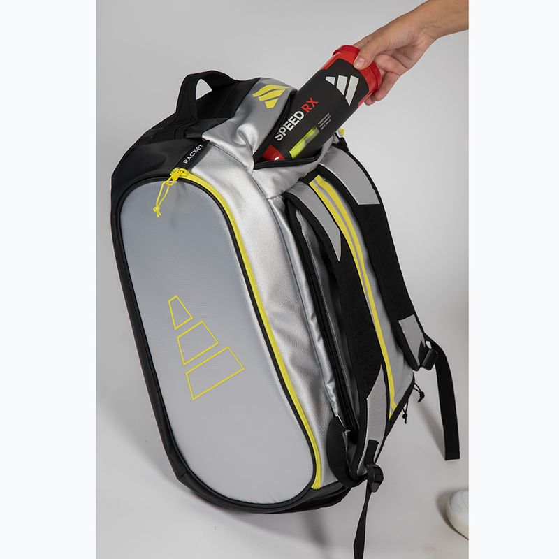 Padel-Tasche adidas Tour Racket Bag 2026 54 l silver/lime 6