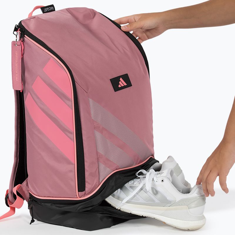 Padel-Rucksack adidas Pro Tour Martita Ortega 2026 40 l pink/black 7