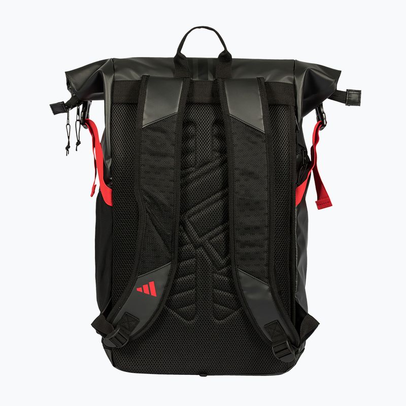 Padelrucksack adidas Multigame Ale Galán 2026 48 l black/red 3